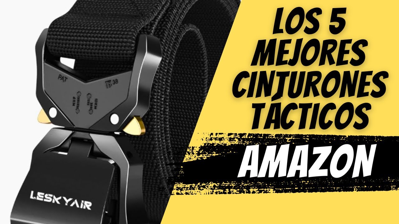 Los 5 mejores CINTURONES TÁCTICOS