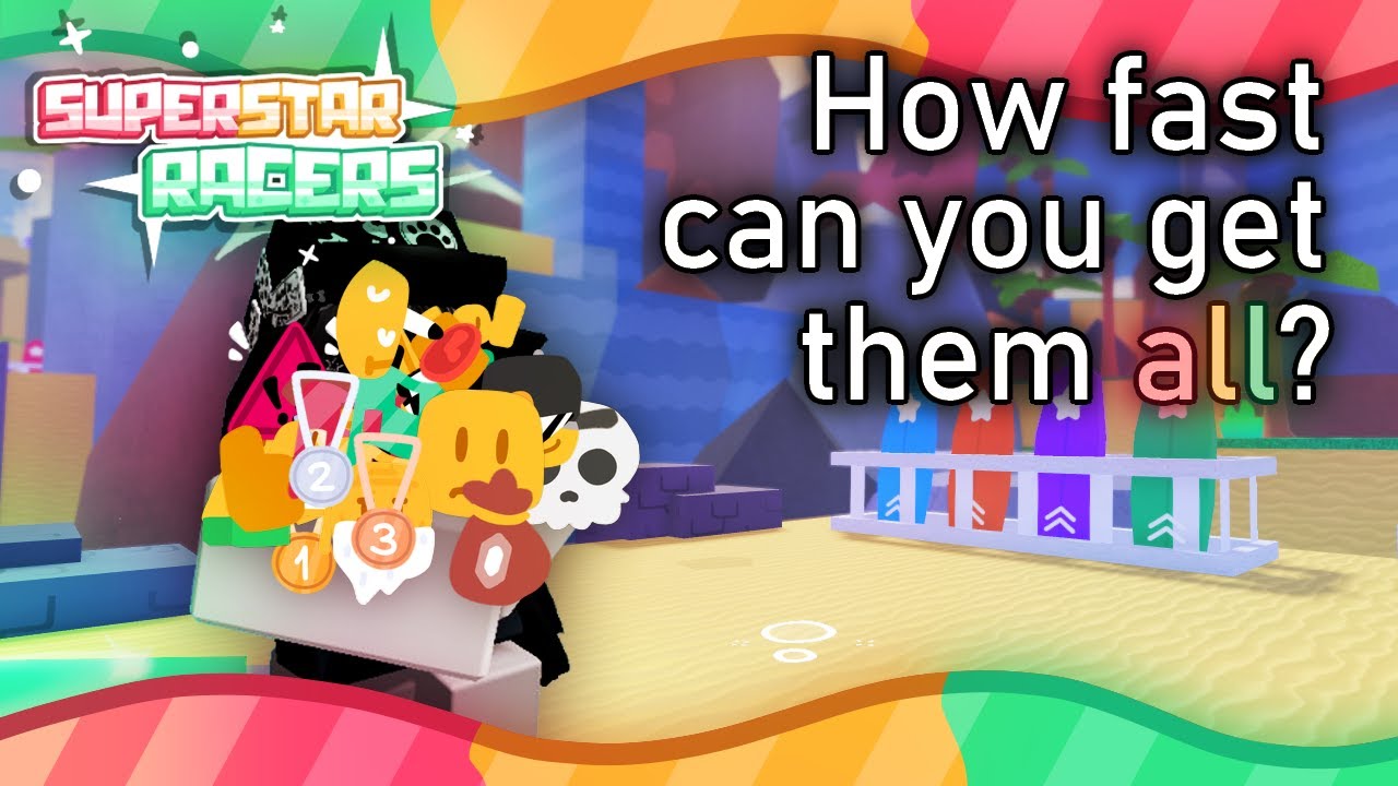 How fast can you get every single badge in Superstar Racers?