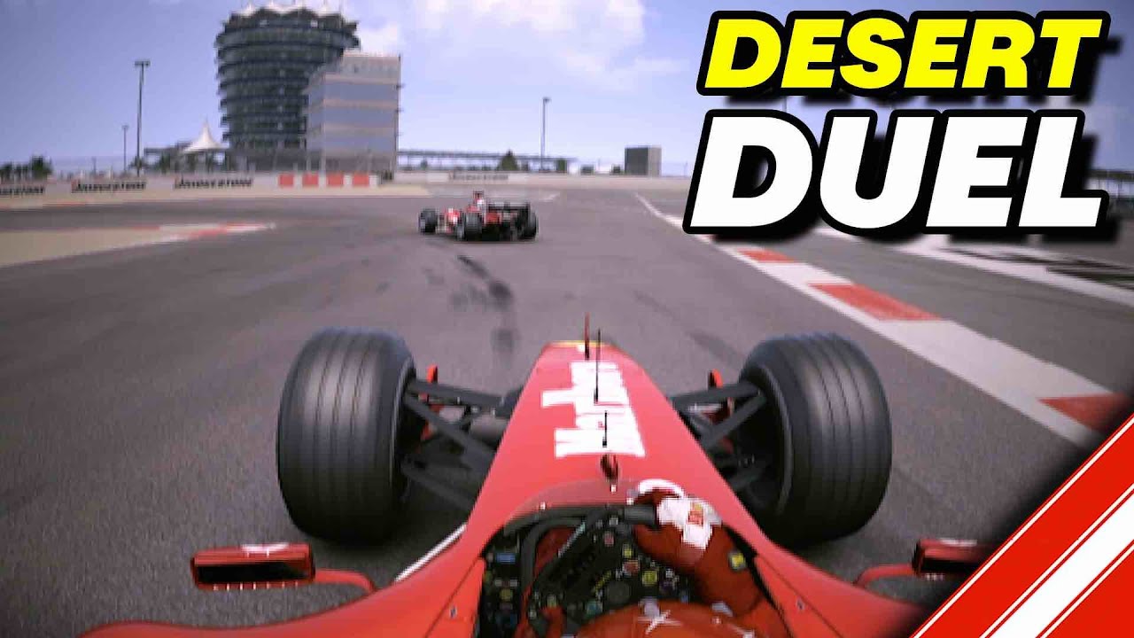 Ferrari F2004 Battle at Bahrain 🇧🇭 in Assetto Corsa VR Assetto Corsa VR gameplay