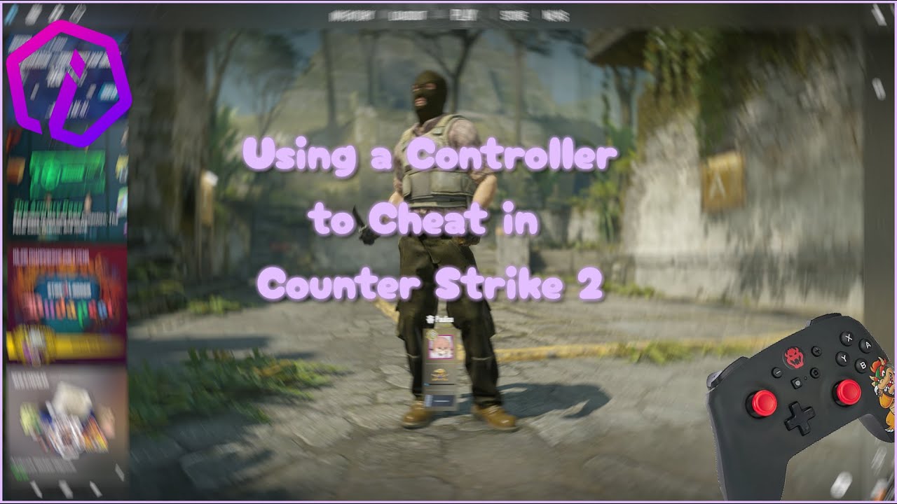 Using a Controller and iniuria to cheat in cs
