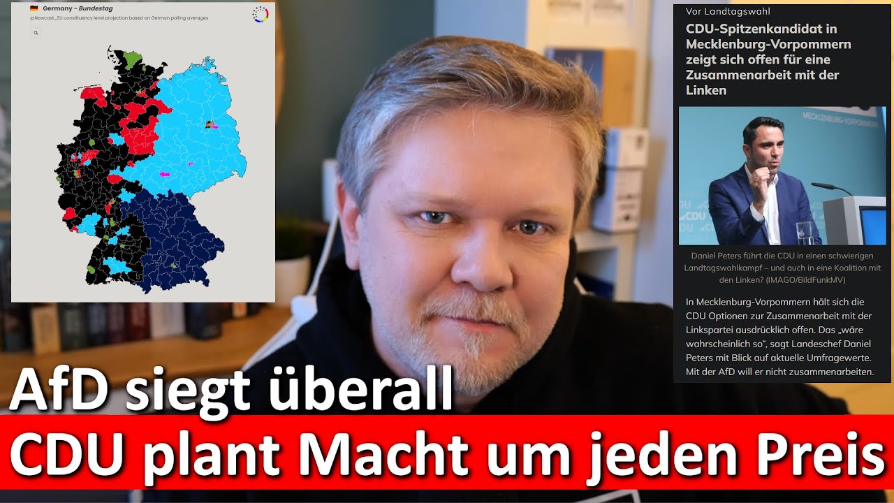 AfD dominiert MV – CDU liebäugelt plötzlich mit der Linken?