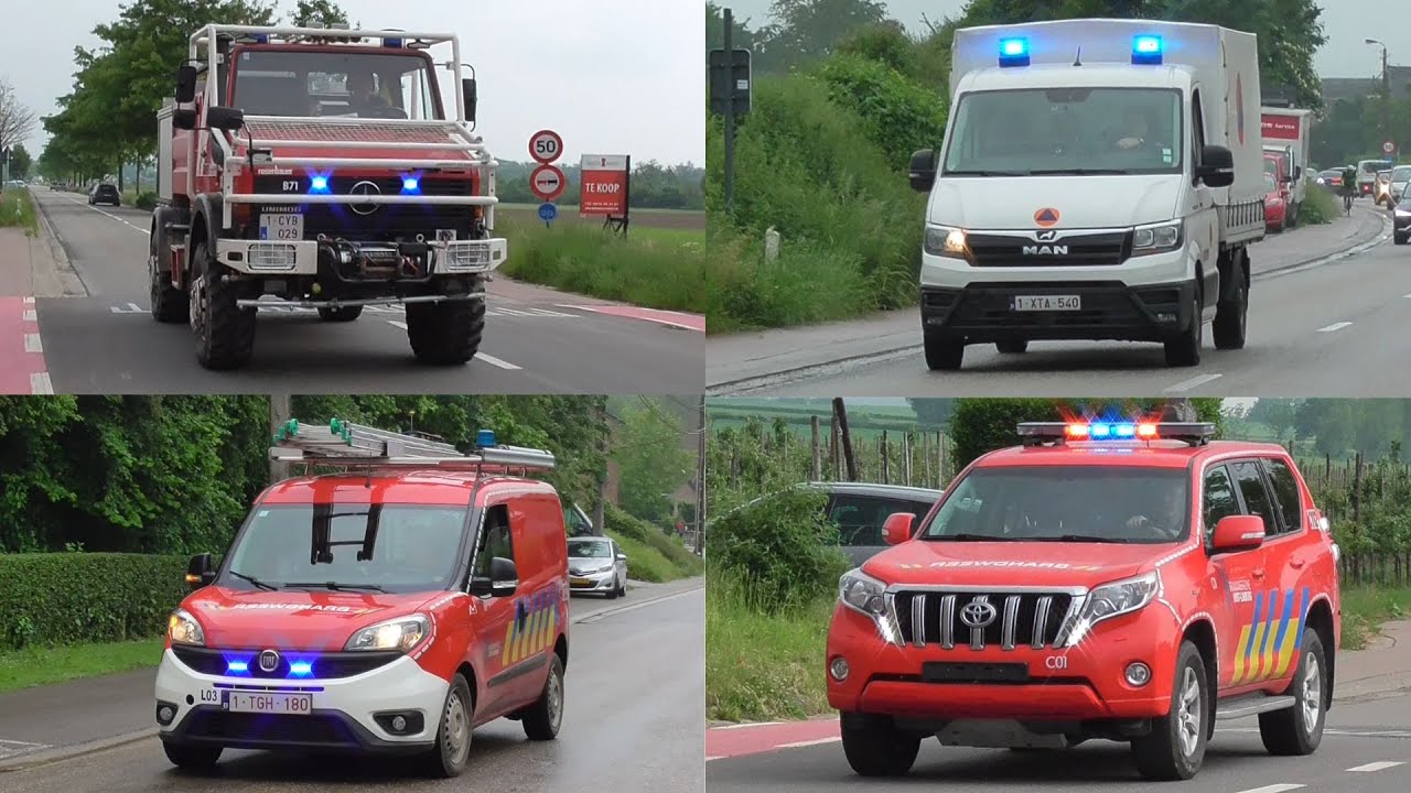 Inzet Brandweer & Civiele Bescherming voor grote overstromingen in Voeren en Moelingen!