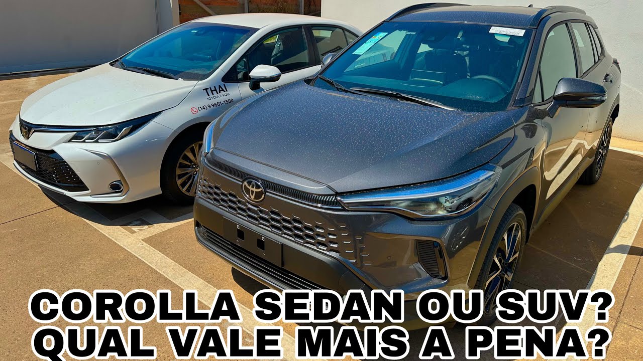 TOYOTA COROLLA XEI SEDAN VS COROLLA CROSS XRE | QUAL A MELHOR COMPRA??