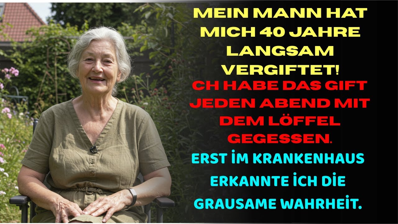 Jedes Abendbrot tat mein MANN BLEI IN MEIN ESSEN... 👵🥀 EINE WAHRE GESCHICHTE ÜBER DIESE DEUTSCHE OMA