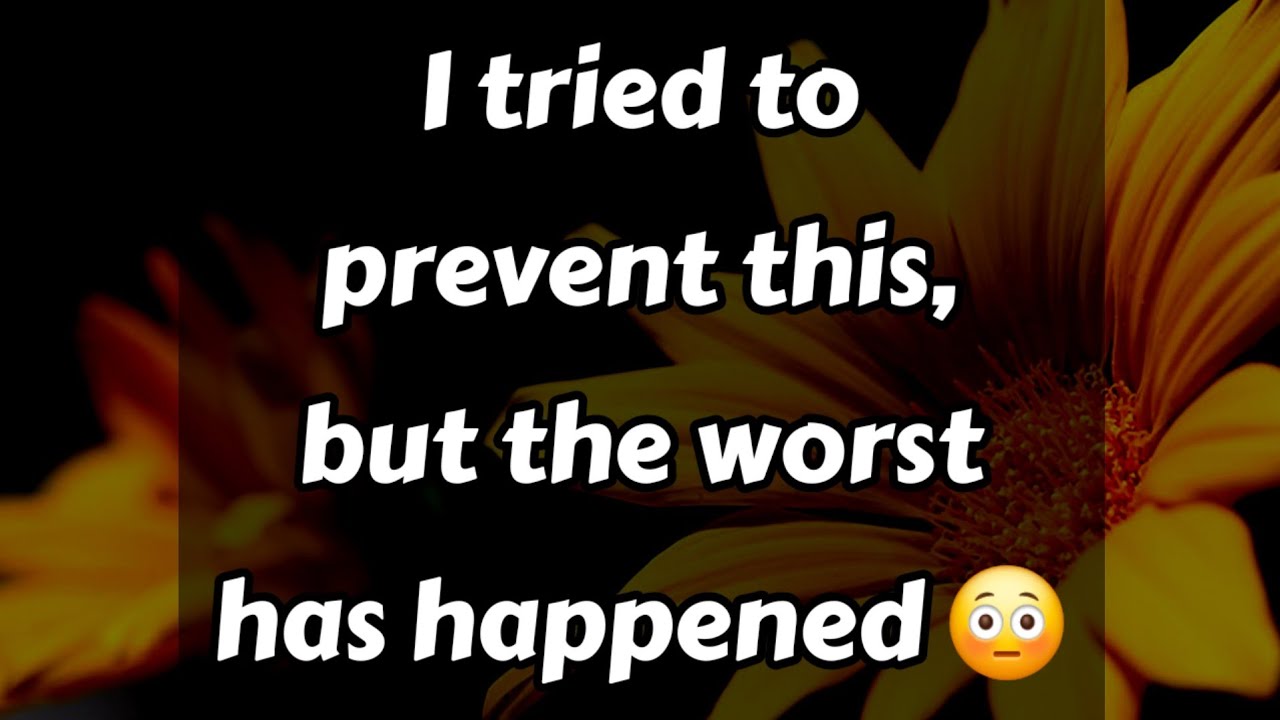 I tried to prevent this, but the worst has happened... 😳😦😧😖😣😥😢 || Dm to Df Love 😍❤️ #loveletter 