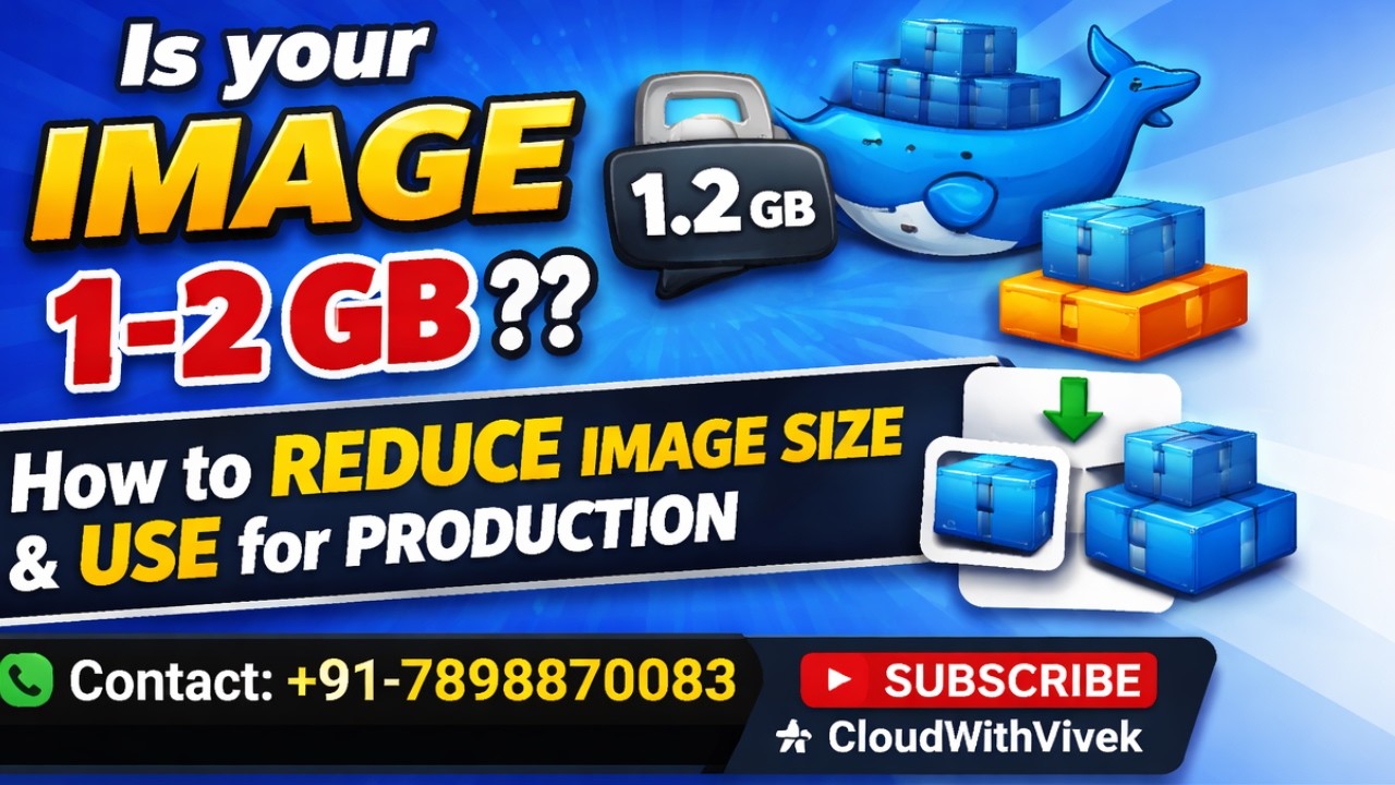 Is Your Docker Image 1-2GB? Reduce It to MBs (Production Trick!) 🔥 || docker multi stage building