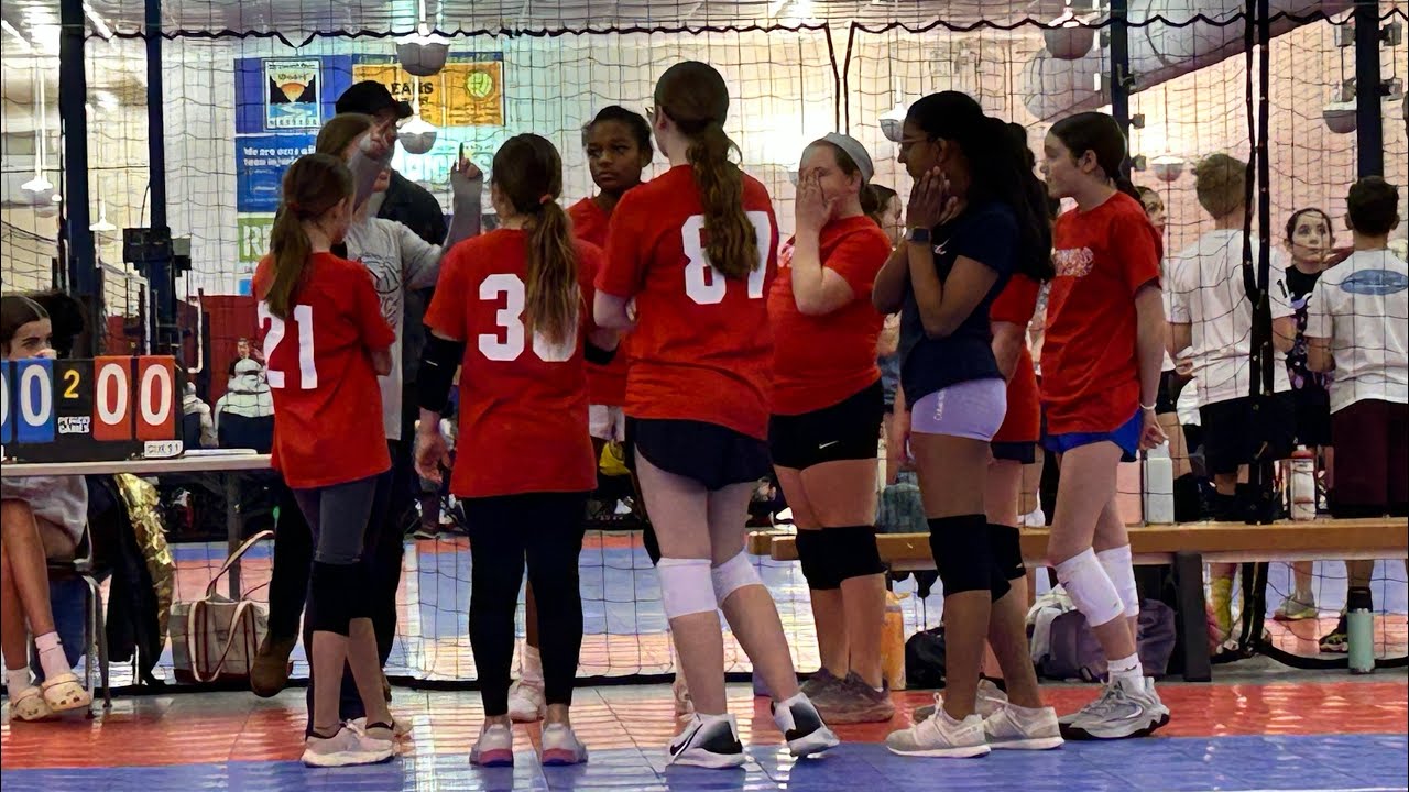 My little sister Audrey’s FIRST volleyball tournament!