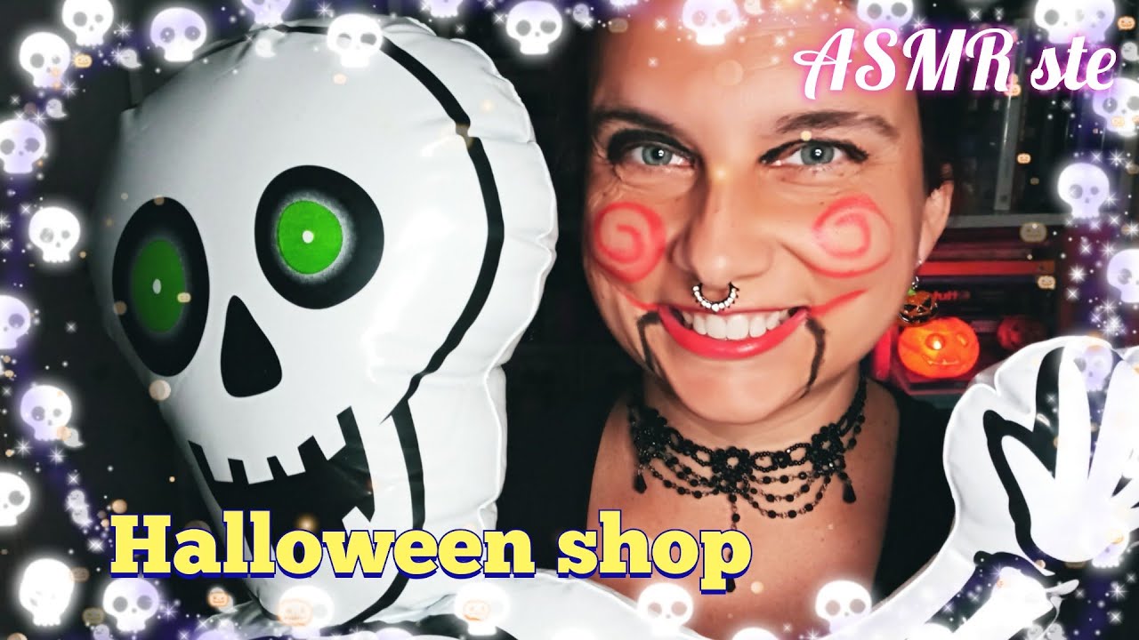 ASMR ITA | roleplay commessa in un negozio di halloween 🎃 halloween store role play