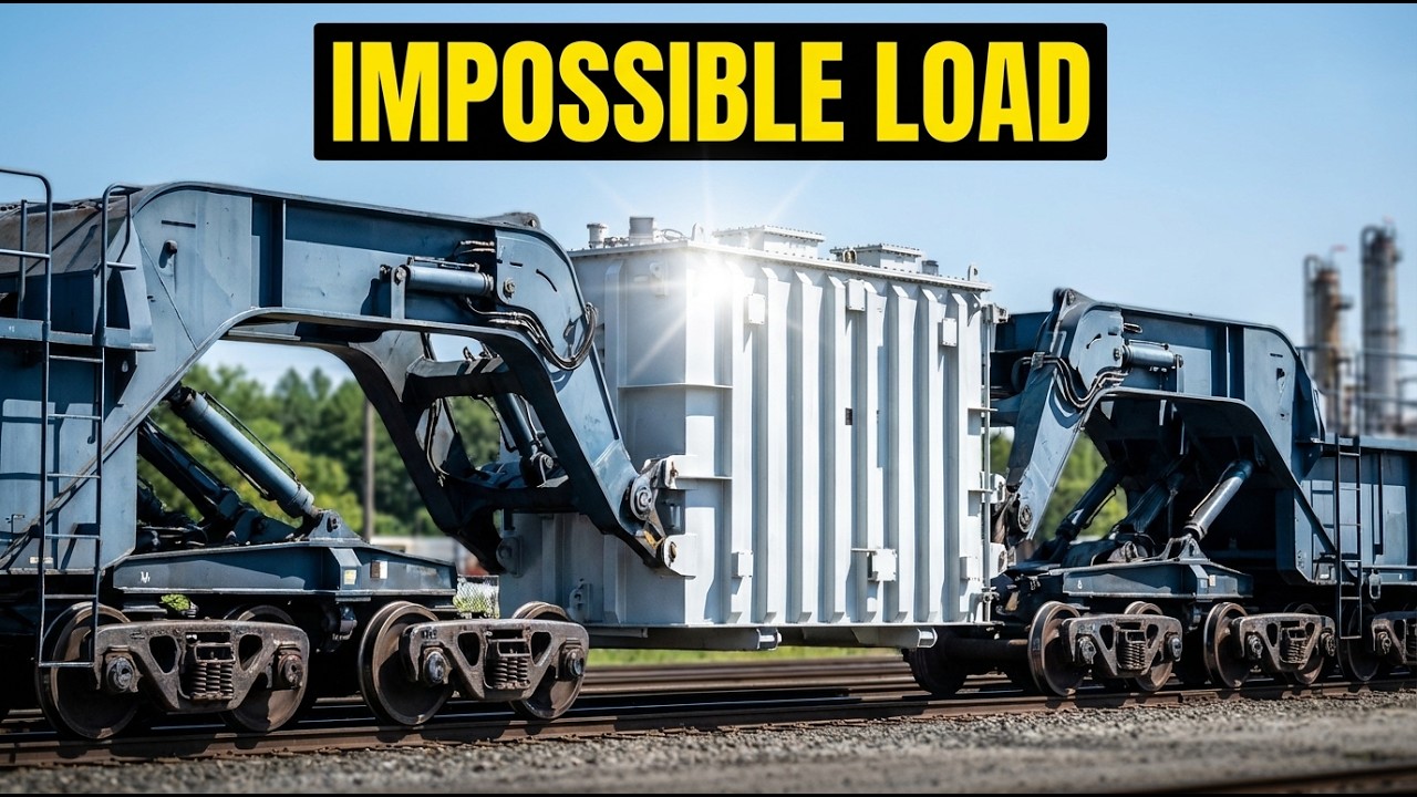 Why Normal Trains Can't Carry These Massive Weights