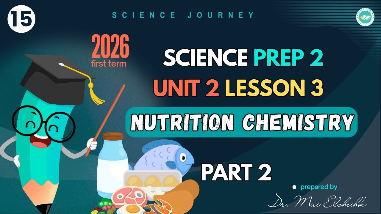 prep 2 | science | Nutrition Chemistry | unit 2 lesson 3 | part 2
