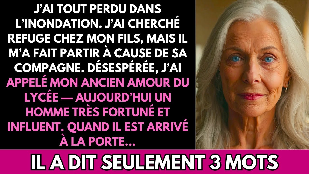 Ma Maison A Été Détruite Par Une Inondation, Je Suis Allée Chez Mon Fils—Il M’a Chassée…