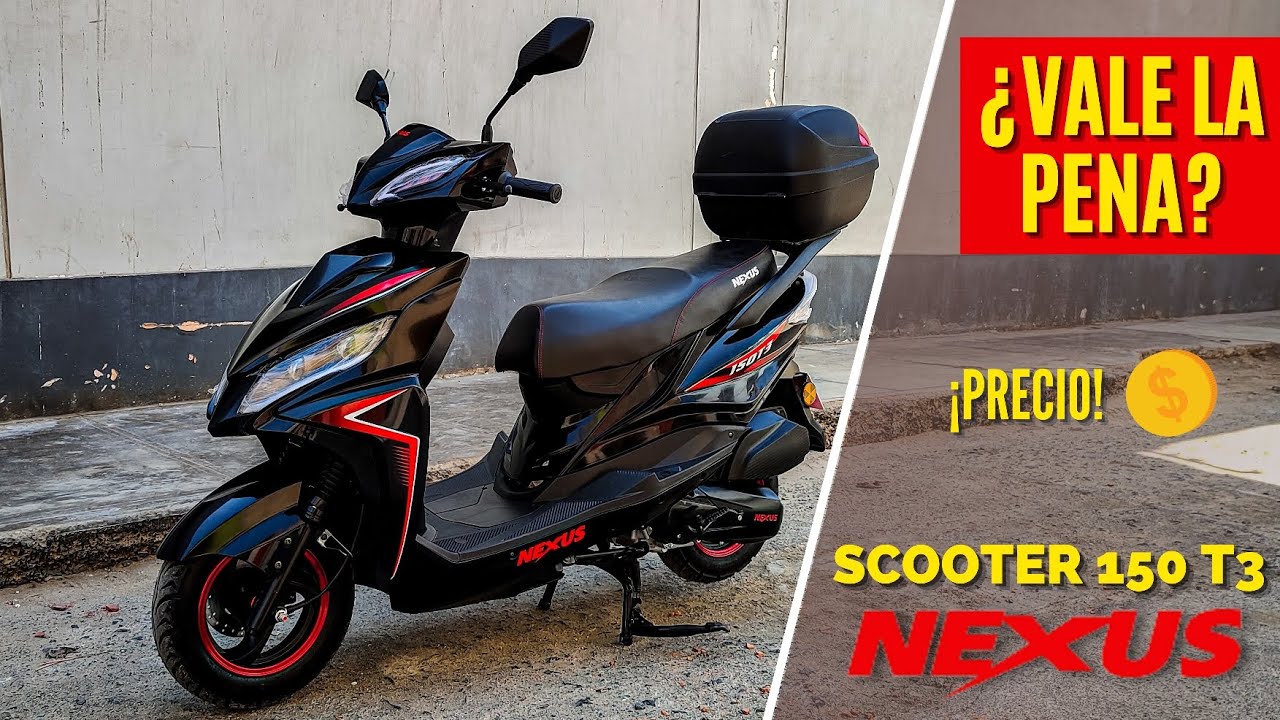 MOTO SCCOTER NEXUS 150 T3 - Primeras impresiones, review y más!