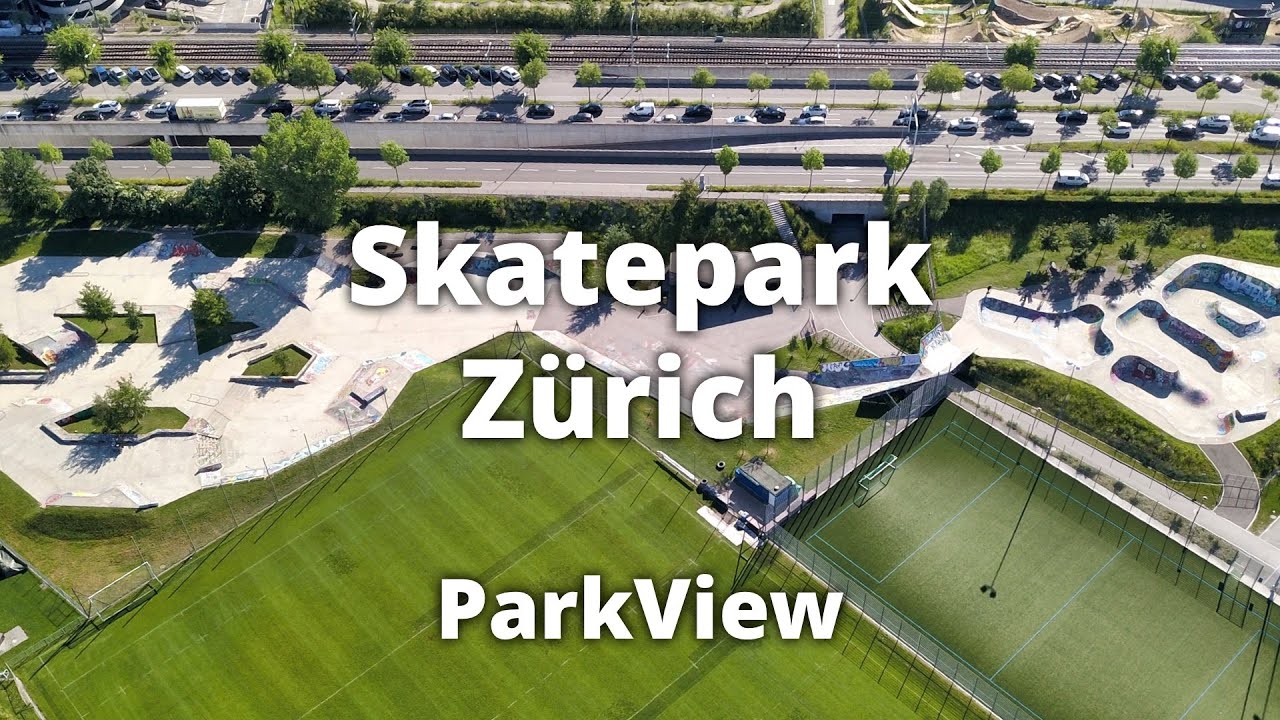 Skatepark Zürich, Freestylepark Allmend, ZH / Schweiz (2019 #ParkView Tour 197)