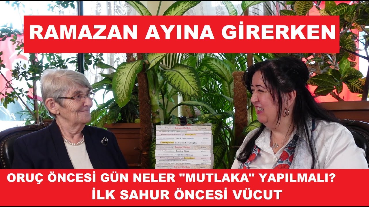 ORUÇ ÖNCESİ GÜN NELER 