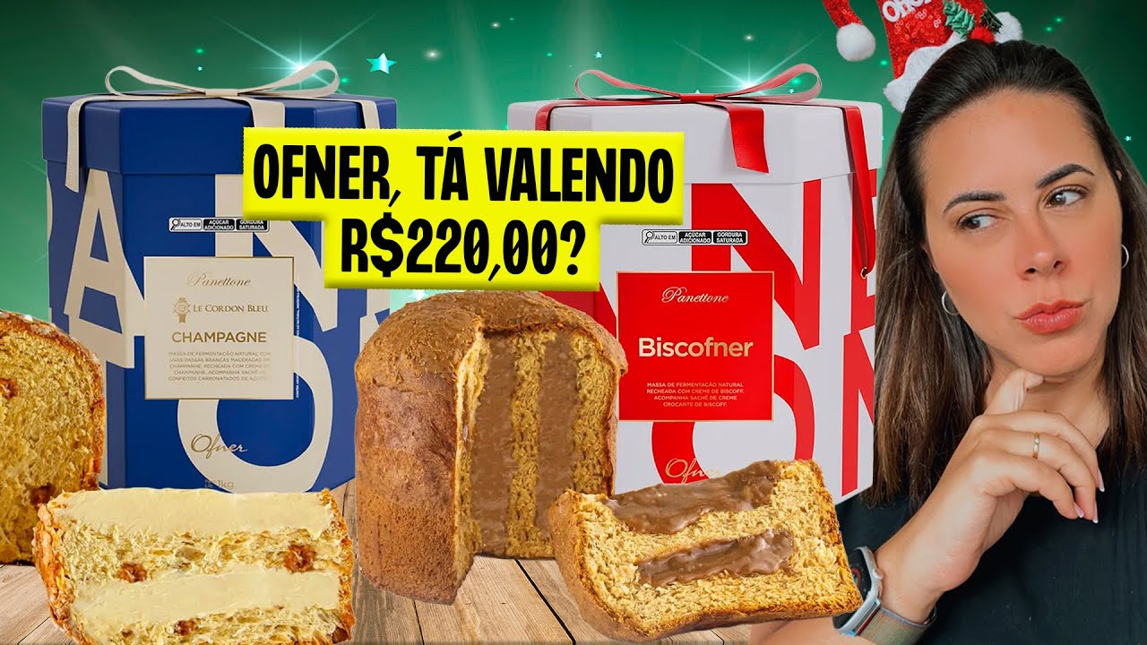 Panetone Ofner Le Cordon Bleu Champanhe e Biscofner