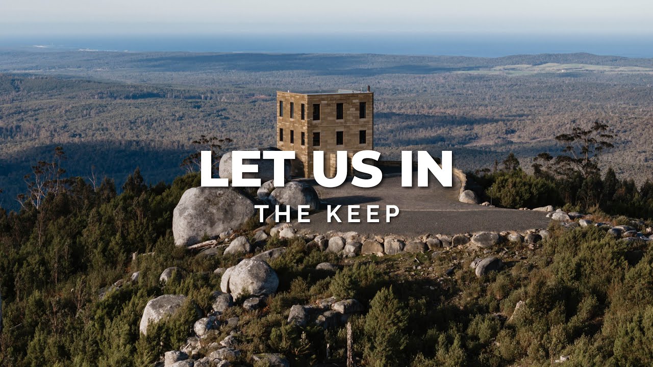 A Fortified Stone Tower High on a Rocky Pinnacle in Tasmania! Full House Tour!