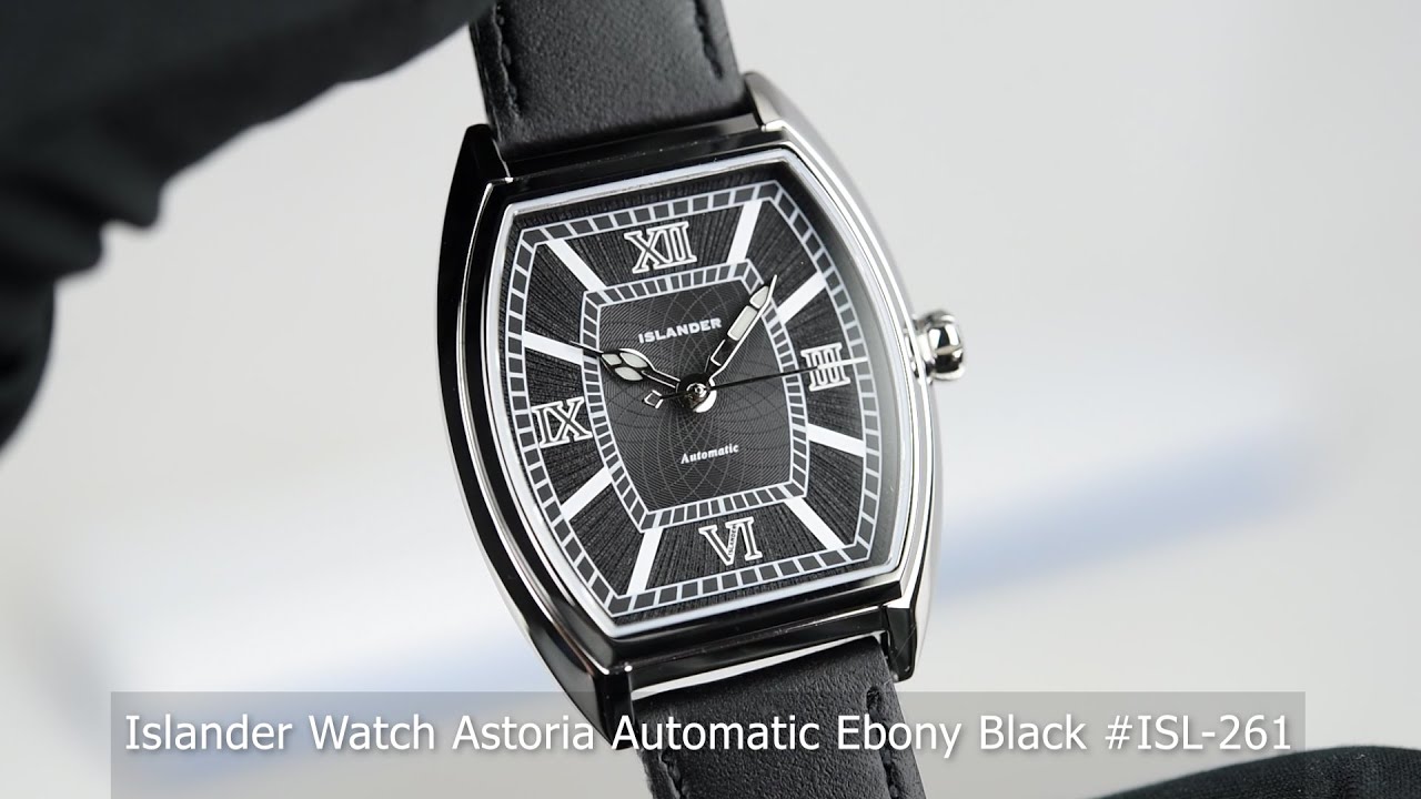Islander Watch Astoria Automatic Ebony Black #ISL-261