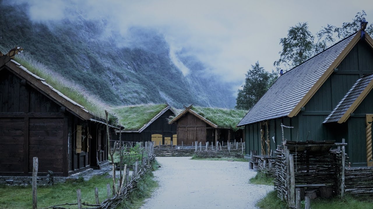 Nordic Music &ndash; Life in a Viking Village | Norwegian, Folk