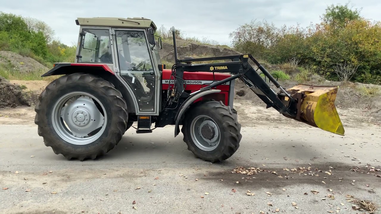 Köp Traktor Massey Fergusson 375 med frontlastare på Klaravik