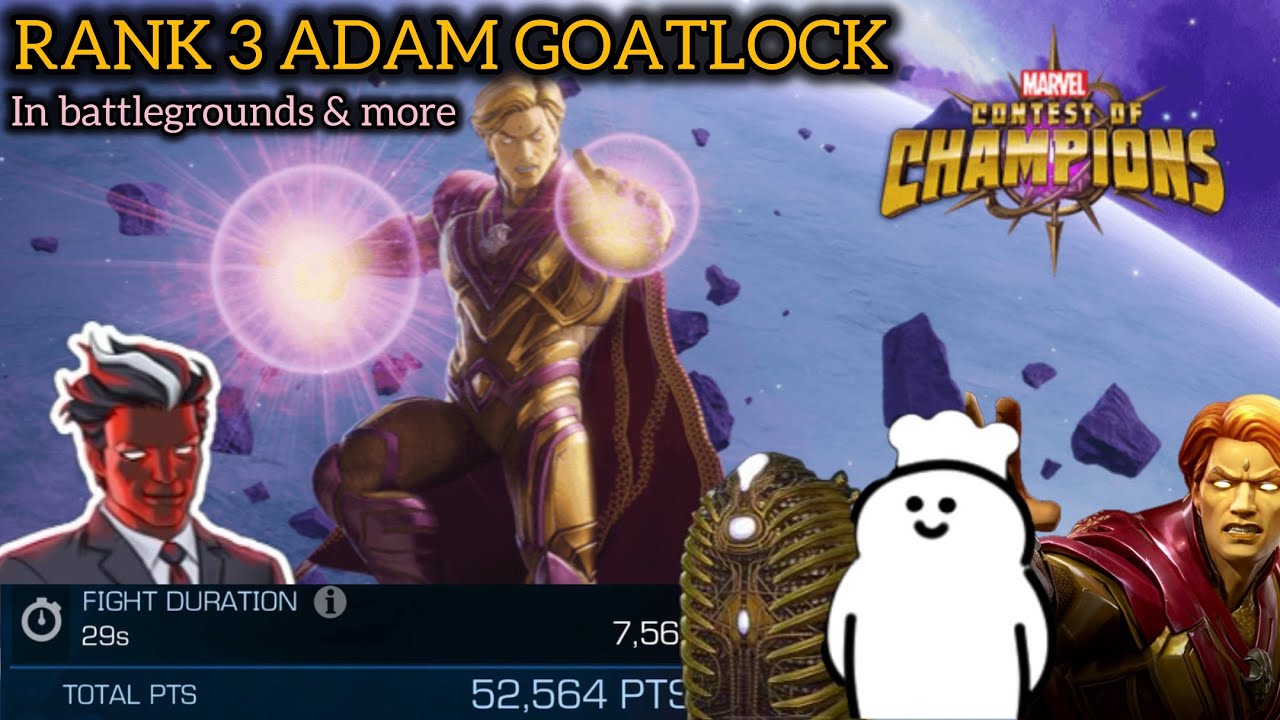RANK 3 ADAM WARLOCK IS BROKEN! BATTLEGROUNDS & MORE…