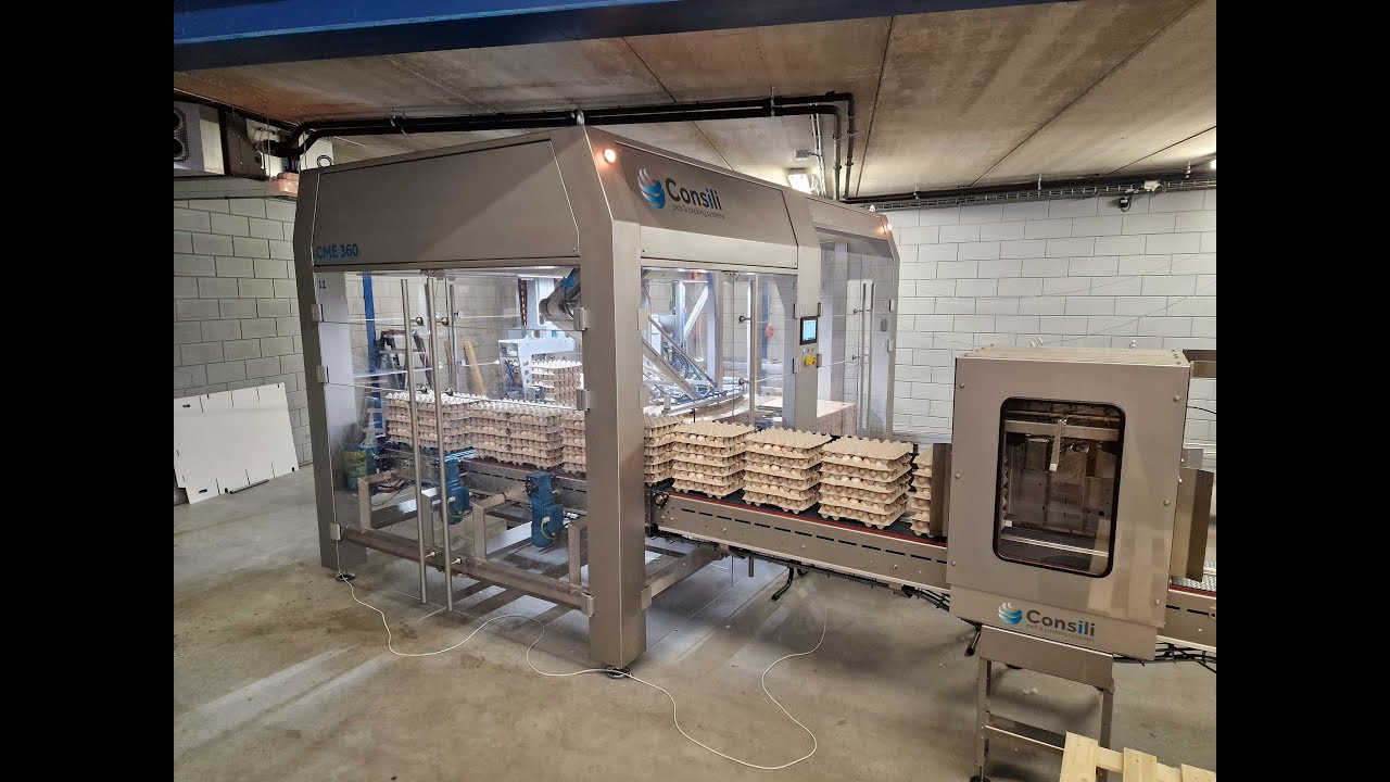 Egg Cartoning Machine CME360 Consili