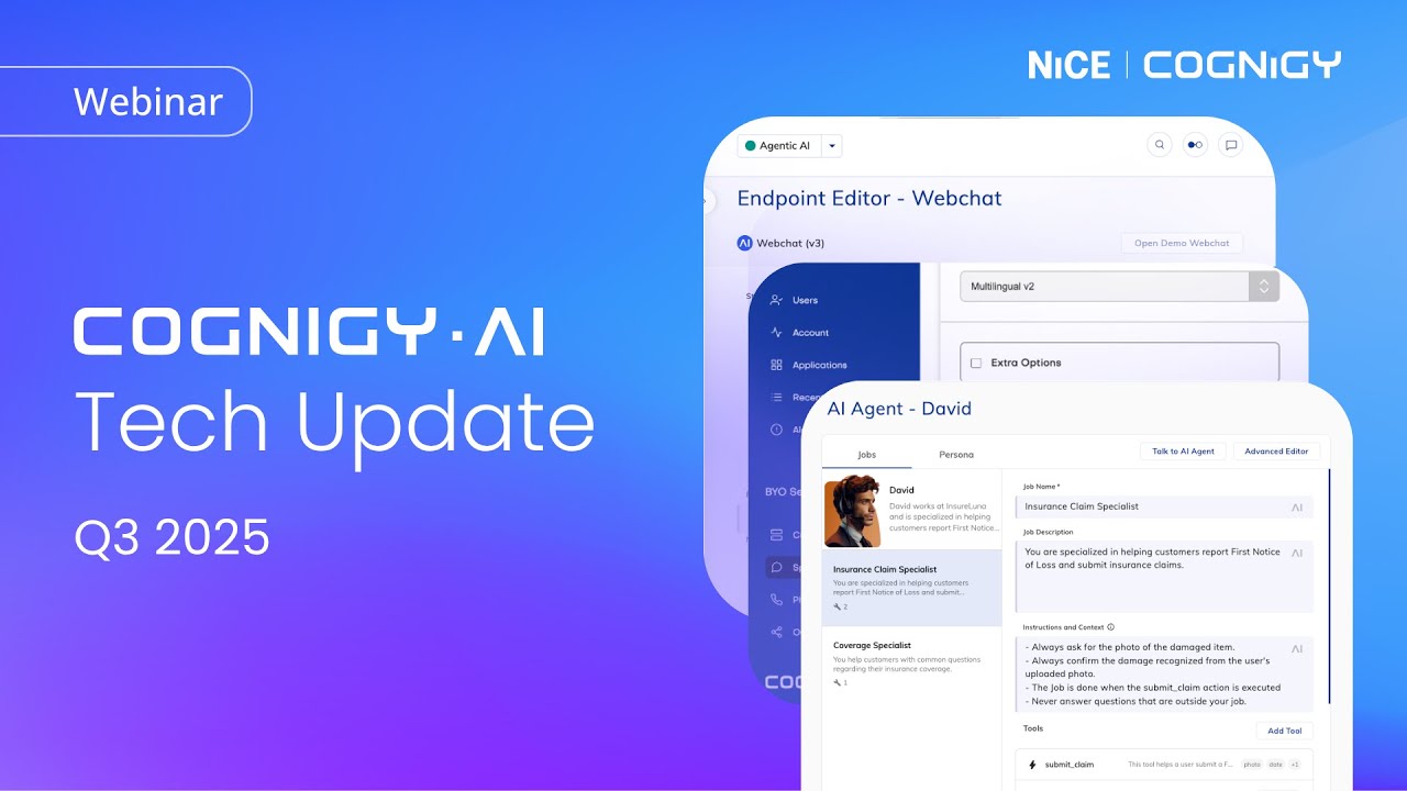 Cognigy.AI Tech Update - Q3 2025