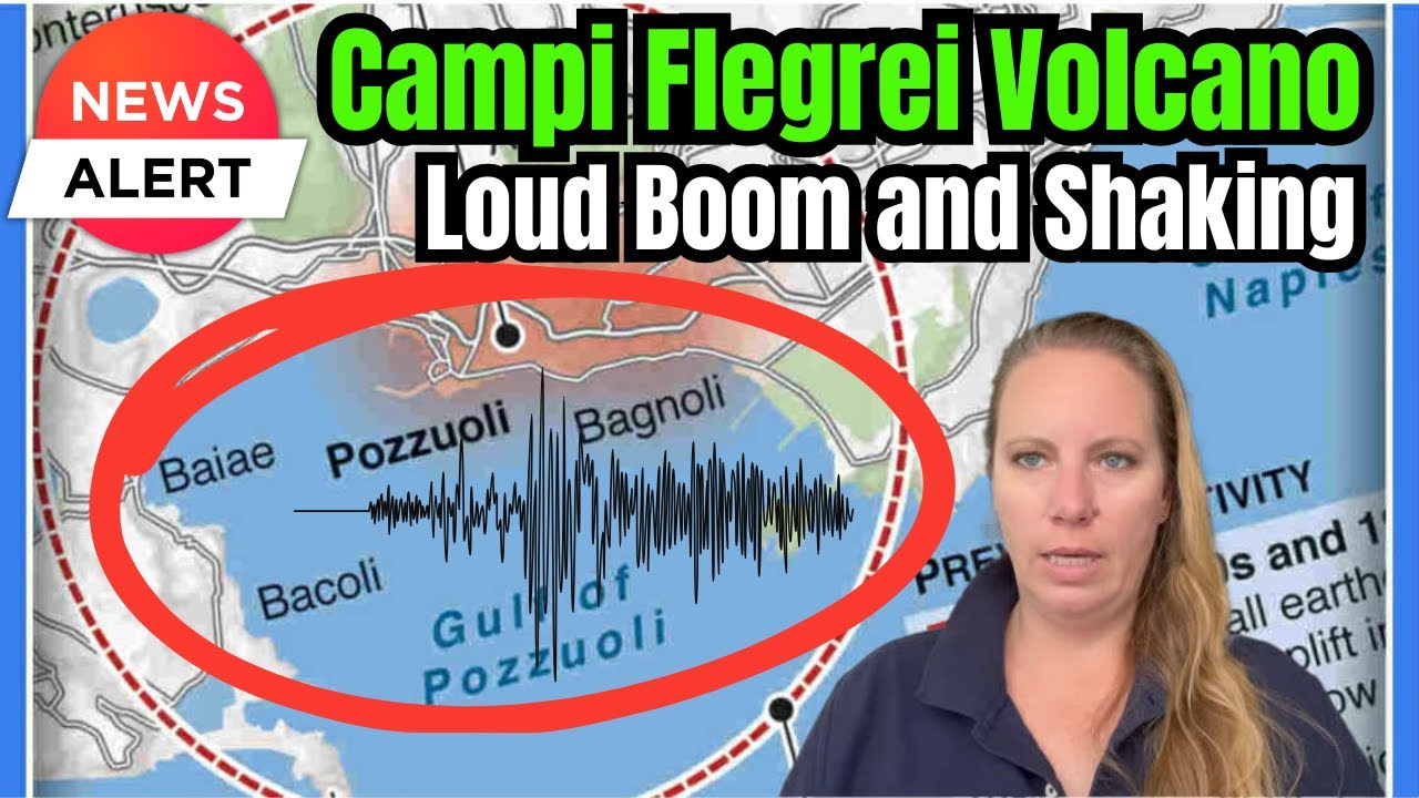 Earthquakes non stop PLUS accelerating Land Rise and Emissions - Campi Flegrei Volcano Rattles !
