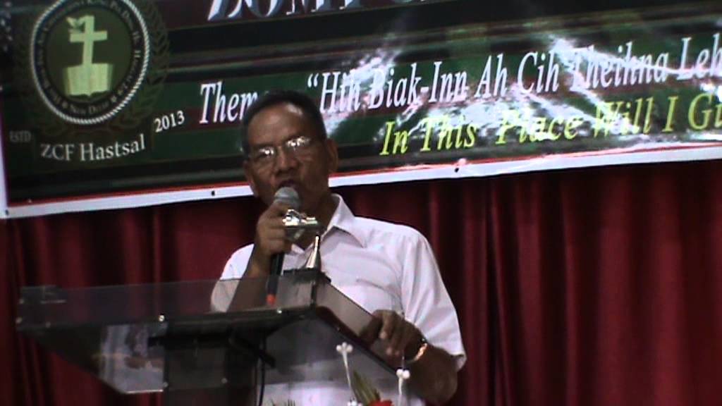 Rev Dai Za Kap's sermon, ZCF, Delhi, 2013