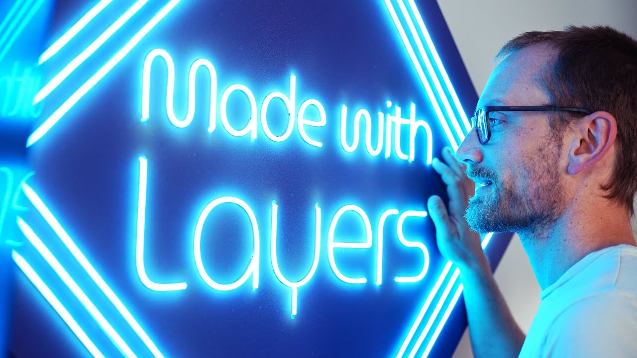 Making a (fake) Neon Sign for my (very real) YouTube Channel Name Change!