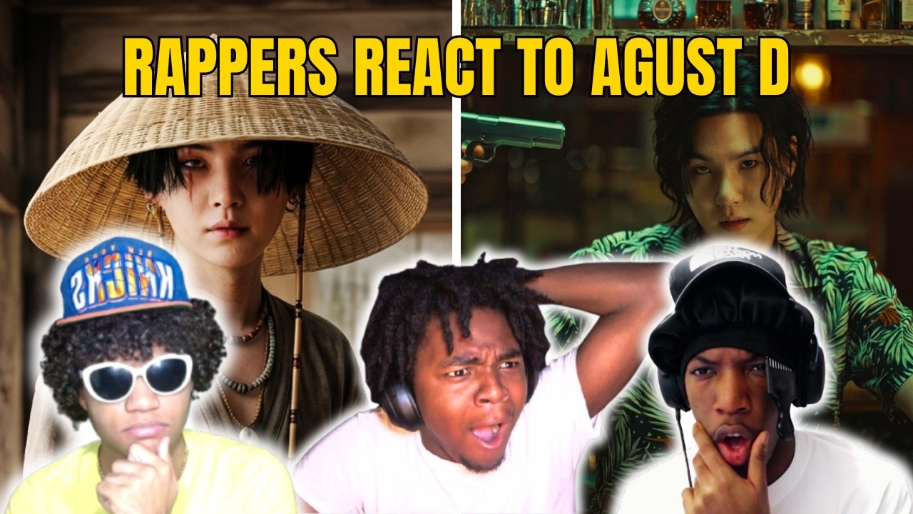 RAPPERS REACT TO AGUST D FOR THE FIRST TIME 