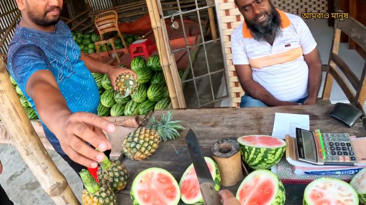 এই তরমুজের জন্য আমরাই দায়ী ।