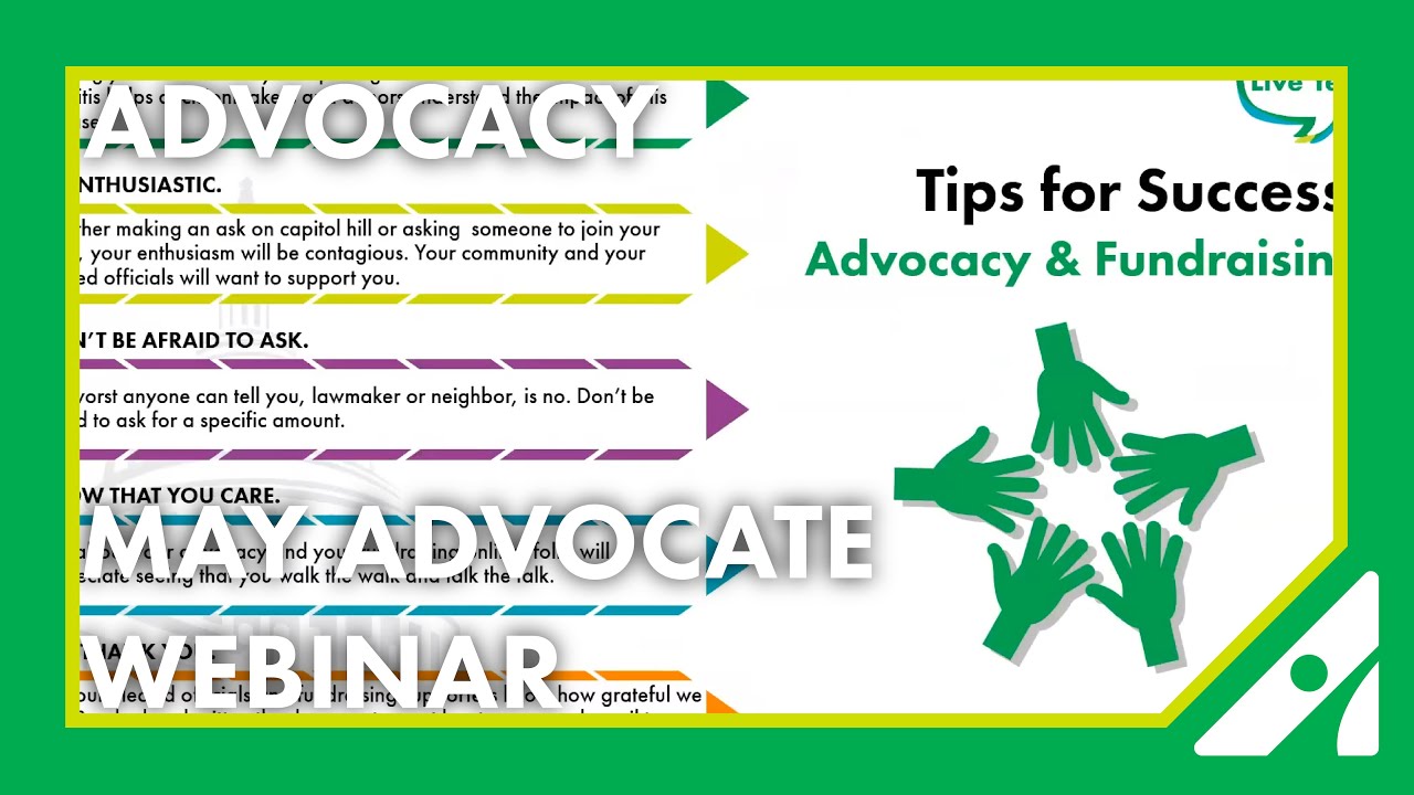 May Advocate Webinar: Walking the Talk