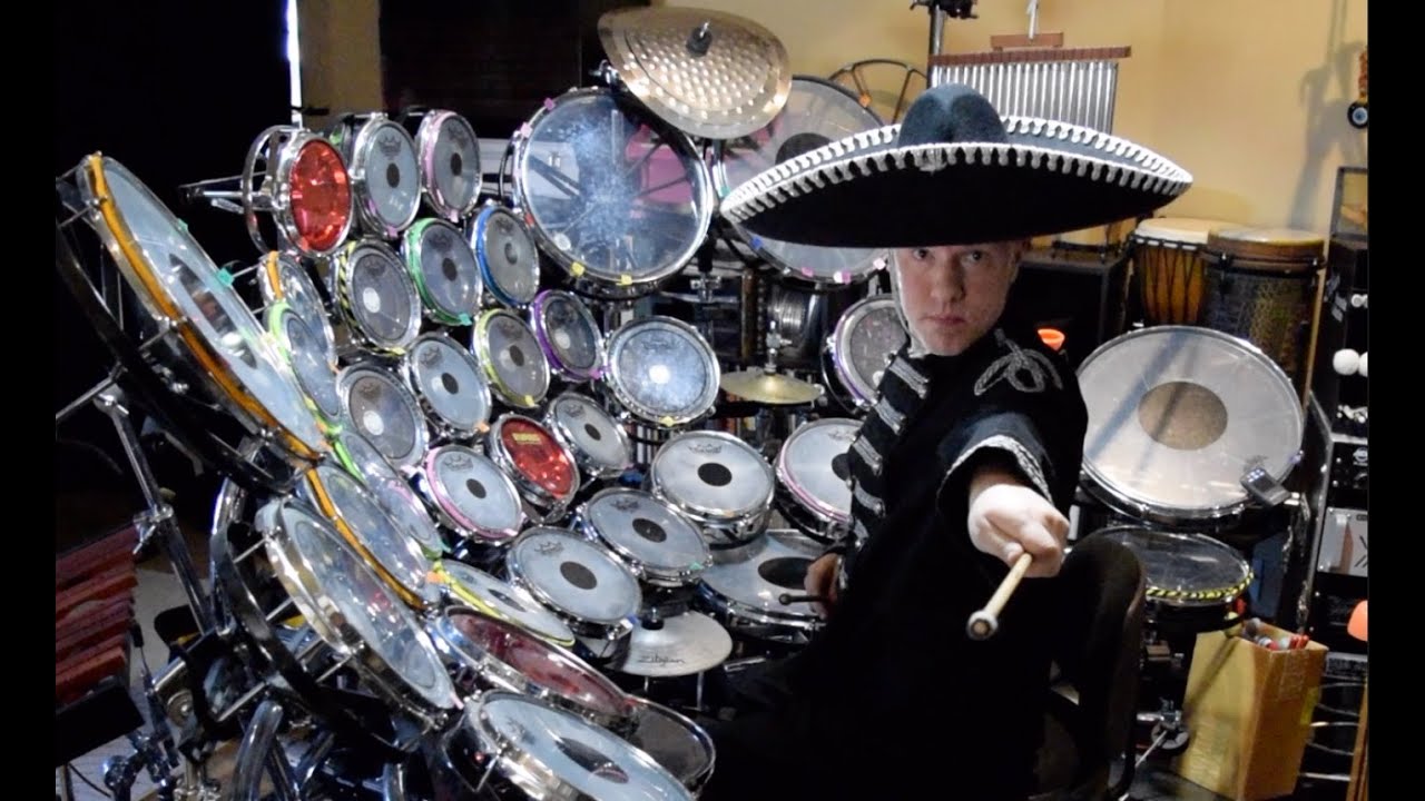 Mexican Hat Dance - On Drums!