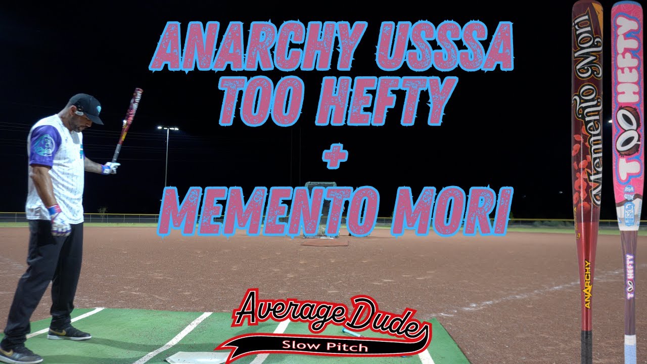 Anarchy Too Hefty & Memento Mori | USSSA Slowpitch Bat Review