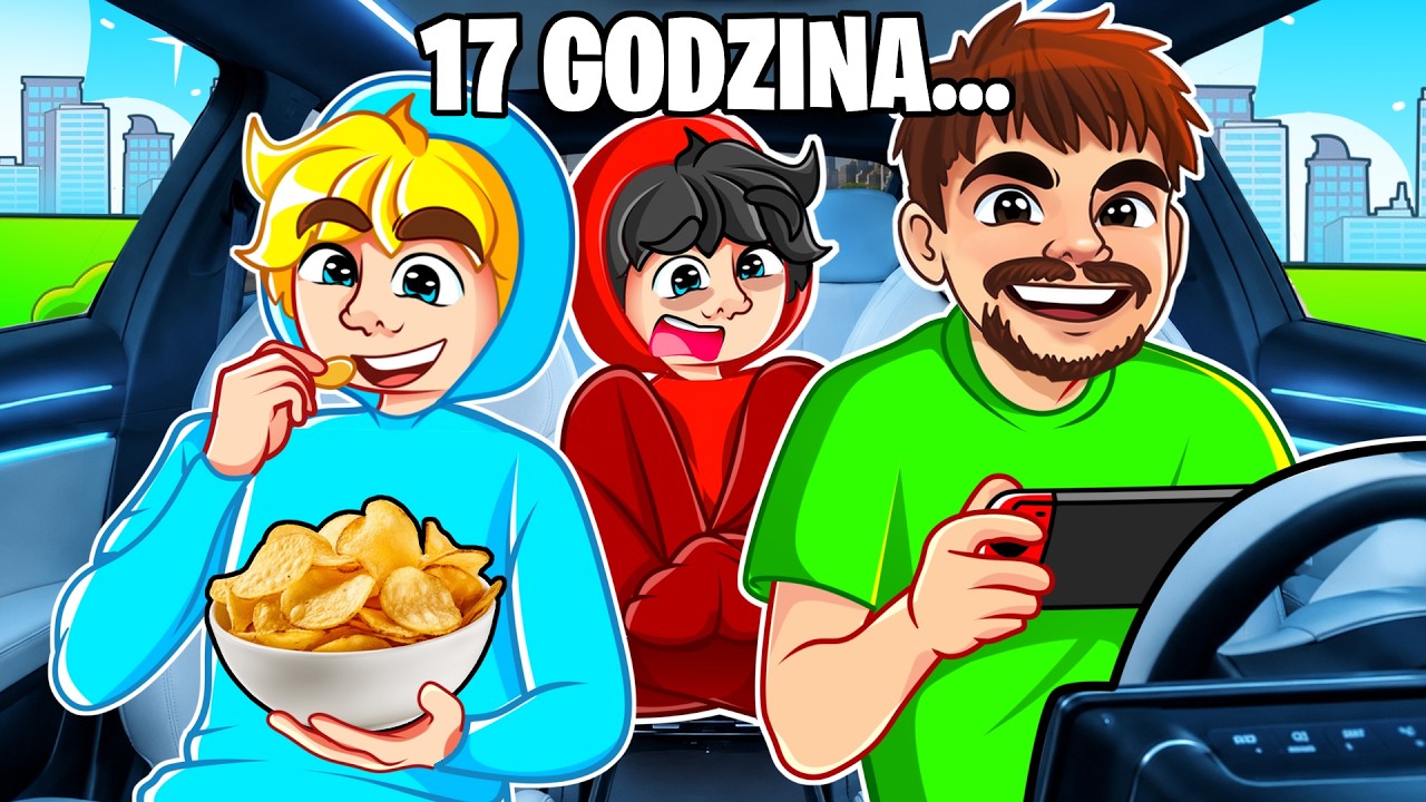 SPĘDZILIŚMY 24 GODZINY w AUCIE w GTA 5!