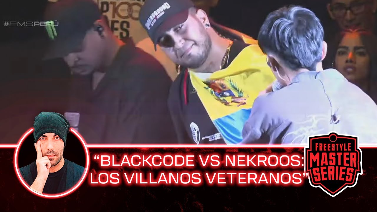 LOS GRANDES VILLANOS 💥 (NEKROOS VS BLACKCODE) FINALS #FMSPERÚ T.4 🇵🇪 Votación