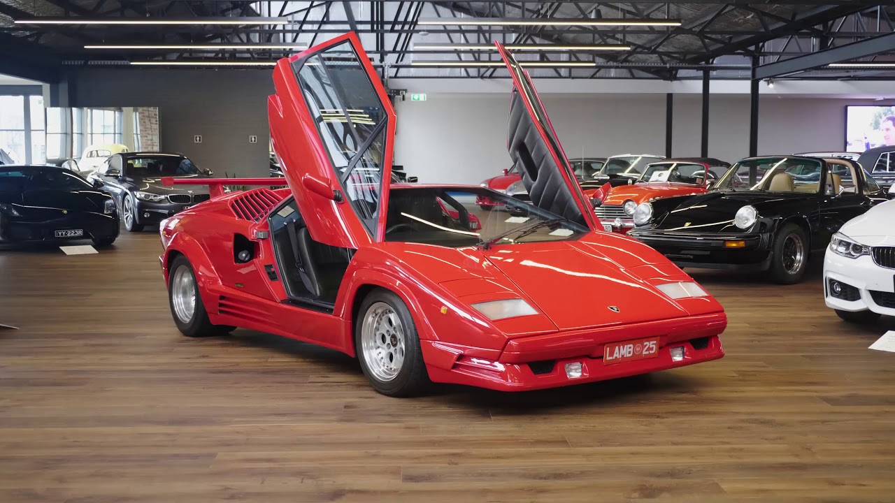 Lamborghini Countach 25th Anniversary - Richmonds Automotive