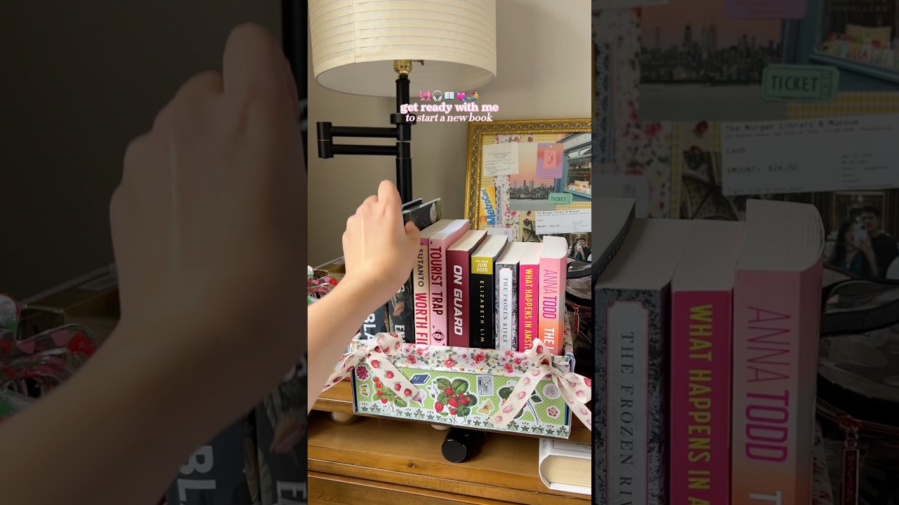 GRWM to start a new book 📖☀️🧺 TYSM to it cosmetics for the gifted PR! 💘 #booktube #readingvlog