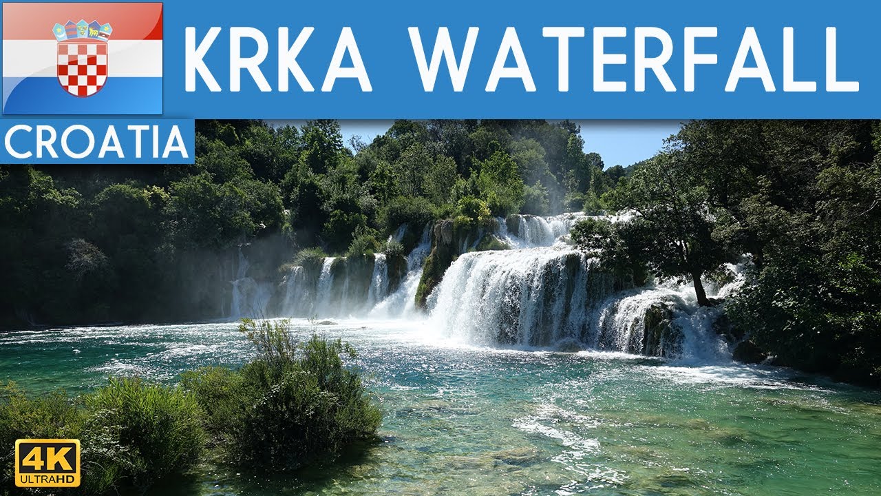 Skradinski Buk waterfall in KRKA national park, Croatia