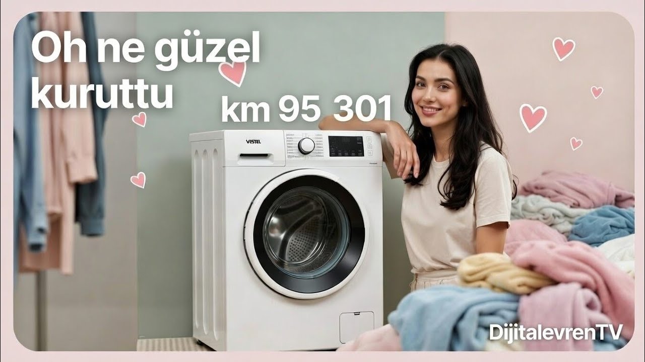 Kadınların Hayatını Değiştiren Kurutma Makinesi: Vestel KM 95301 🌸