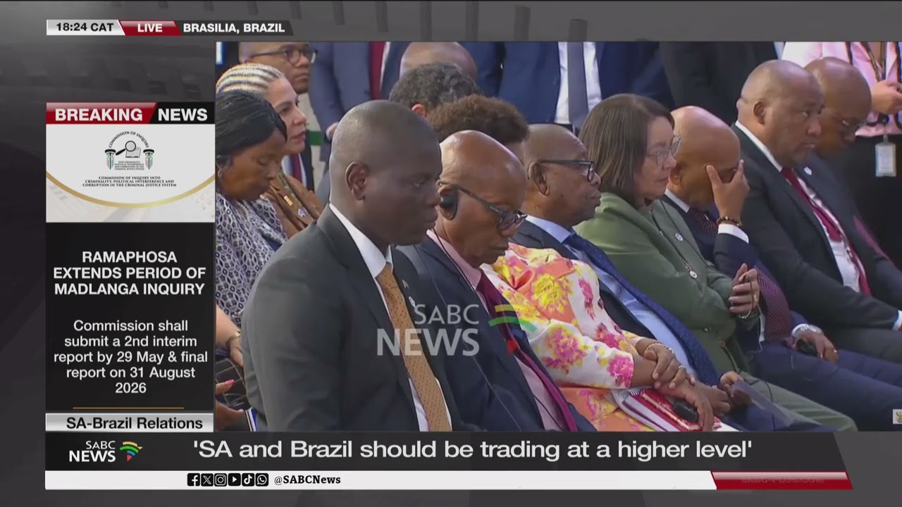 SA-Brazil Relations | Ramaphosa on a state visit to Brazil