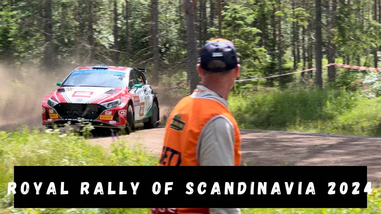 Bauhaus Royal Rally of Scandinavia 2024 | Shakedown 🇸🇪