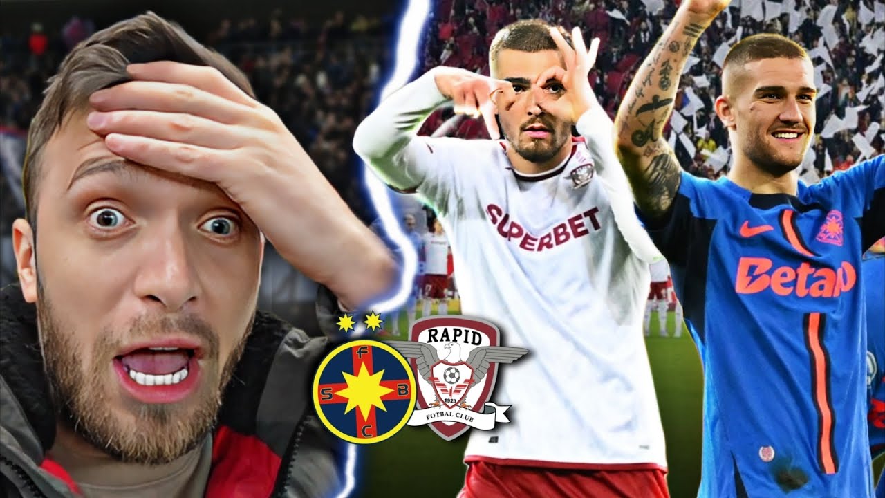 CEL MAI FRUMOS MECI AL SEZONULUI | FCSB vs RAPID 3-3 |