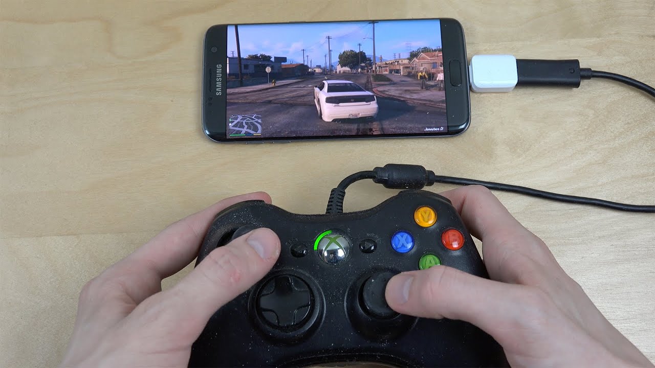 GTA 5 Samsung Galaxy S7 Edge NVIDIA Moonlight GameStream Gameplay!