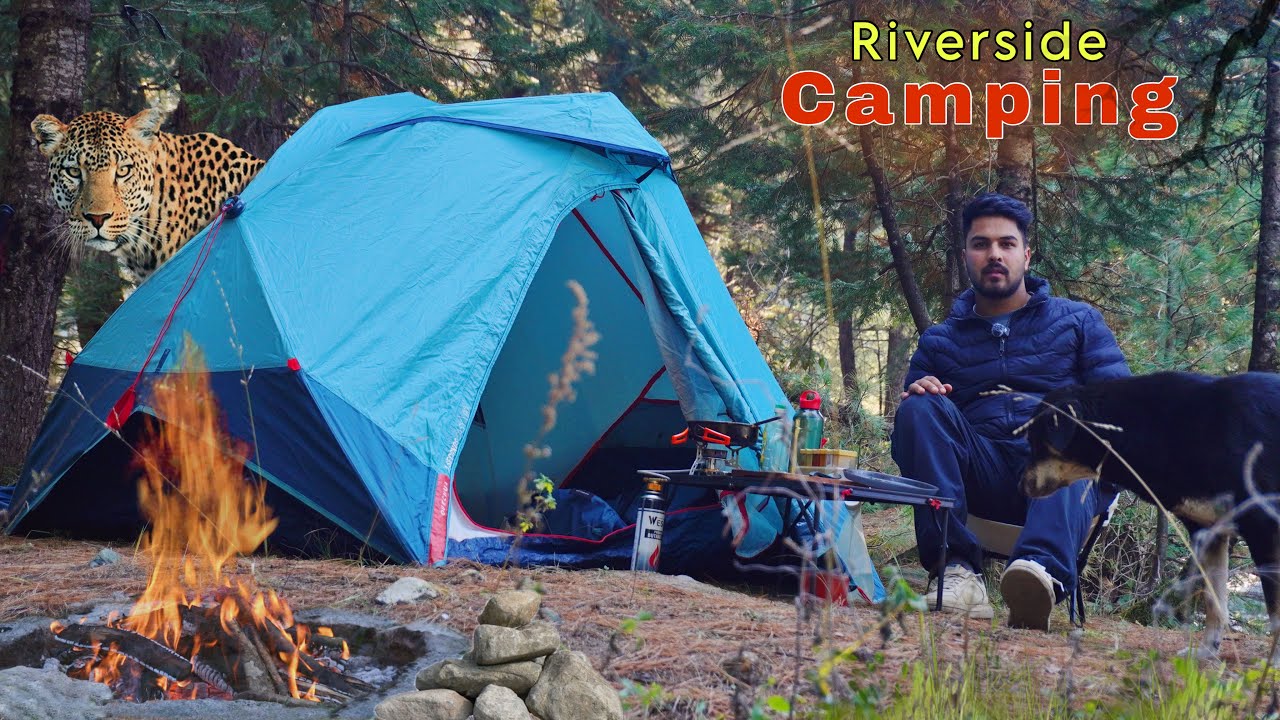 Solo Riverside Camping In Deep Dangerous Forest | Winter Camping In India | Camping Trip
