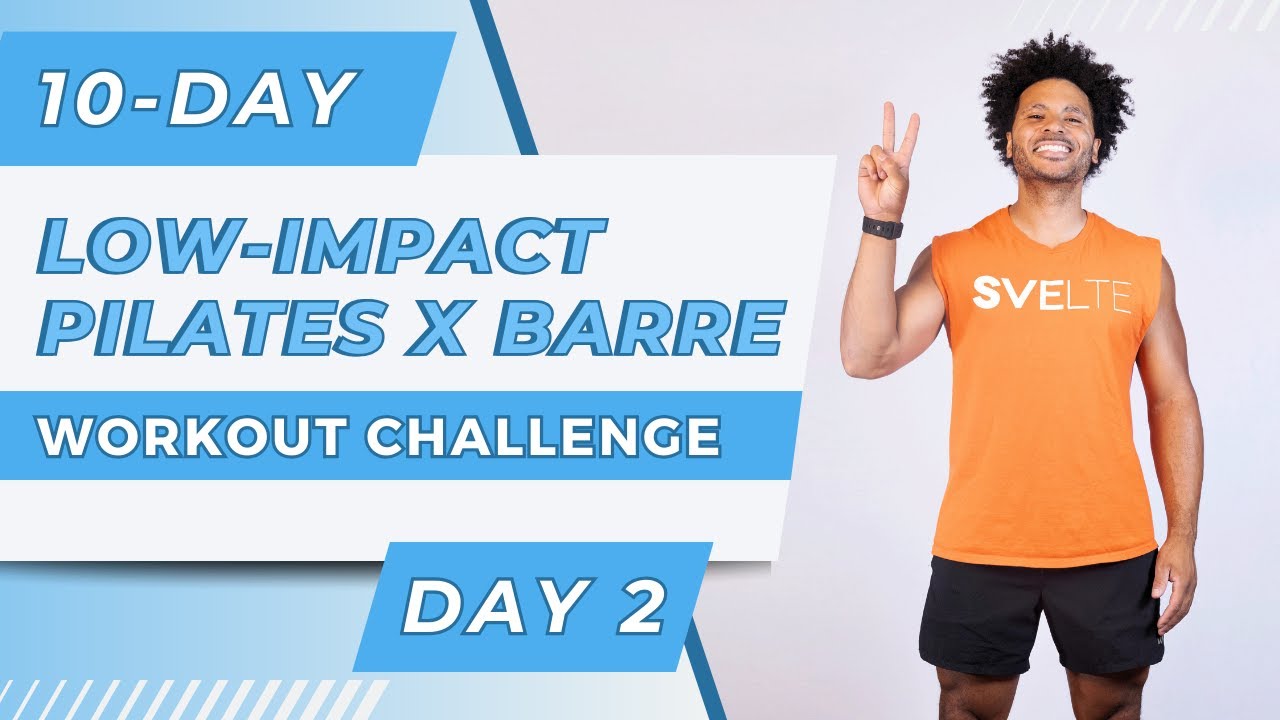 10-Day Low-Impact Pilates x Barre Workout Challenge - Day 2 | Toned Arms Workout | Beginner Friendly