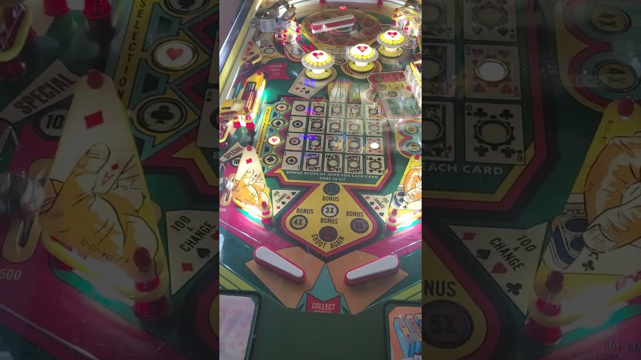 Hot Hand Pinball Machine - Classic Stern 1979