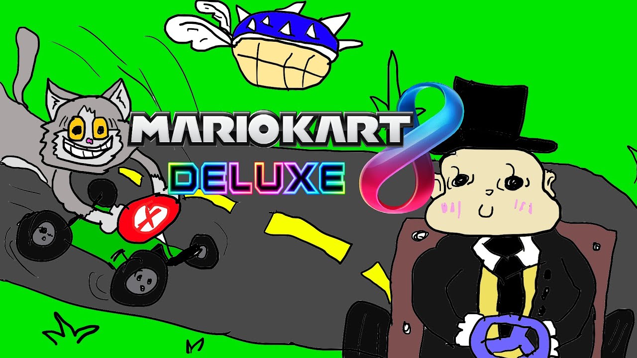 CRAPPYSCRAP OG SUMOCAT SPILLER MARIO KART MED MONGISER (DEG!)