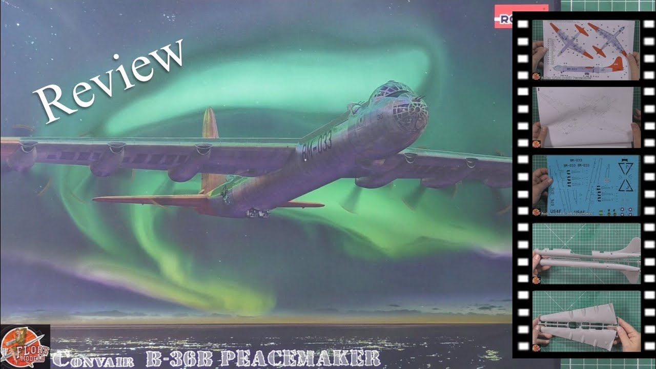 Roden 1/144 B-36B Peacemaker review