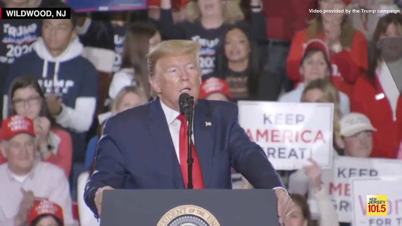 What President Donald Trump thinks about New Jersey